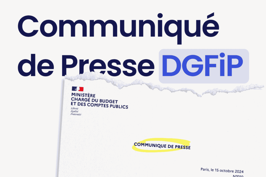 communiqué presse DGFiP PPF PDP