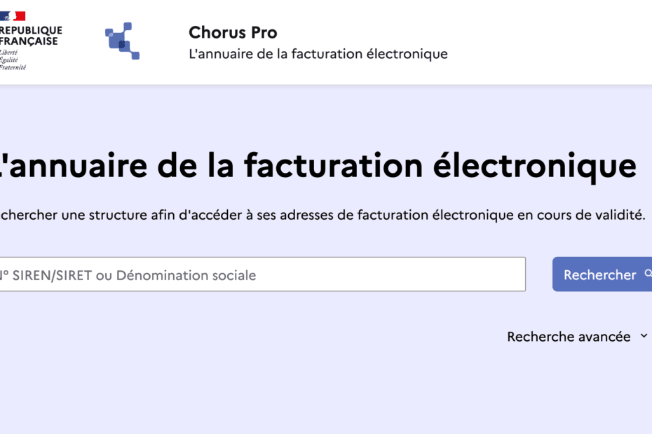 annuaire facturation électronique mandat PA